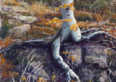 Promenade, pastel by Donna Stevens