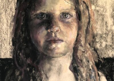 Eva by Christopher Atkinson, pastel accepted into the Spirit of Pastel 2022 show