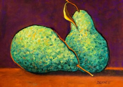 A Pair by Sue Bennett, pastel accepted into the Spirit of Pastel 2022 show
