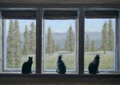 Wishful Thinking by Bithia Bjurman, pastel accepted into the Spirit of Pastel 2022 show