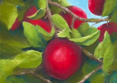 Compliments Of Mother Nature by Peggy Braeutigam, pastel accepted into the Spirit of Pastel 2022 show