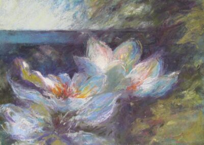 Reaching by Vicki Brink, pastel accepted into the Spirit of Pastel 2022 show