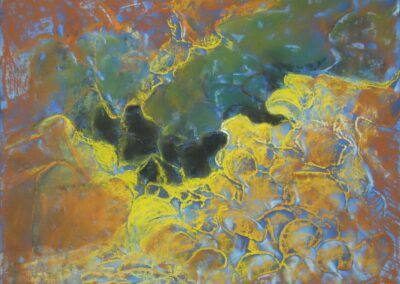 The Encroaching Tide by Jane Buccola, pastel accepted into the Spirit of Pastel 2022 show