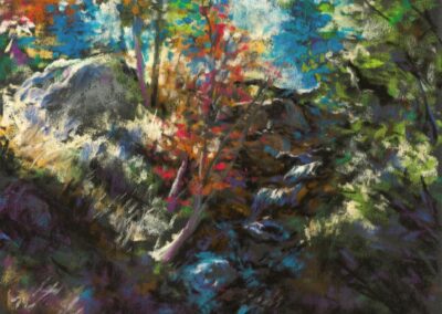 Meandering by Mark Cole, pastel accepted into the Spirit of Pastel 2022 show