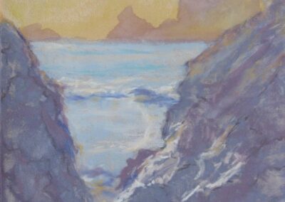 Between by Linda Evans, pastel accepted into the Spirit of Pastel 2022 show