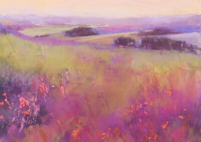 A Delicate Grandeur by Randye Jensen, pastel accepted into the Spirit of Pastel 2022 show