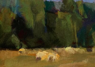 Edge Of The Forest by Laura Pritchard, pastel accepted into the Spirit of Pastel 2022 show