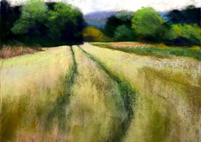 All The Air by Janet Rothermel, pastel accepted into the Spirit of Pastel 2022 show