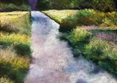 From Here by Janet Rothermel, pastel accepted into the Spirit of Pastel 2022 show