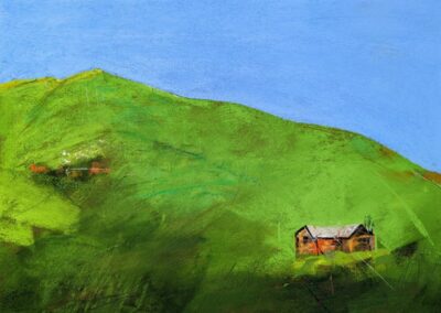 John Day Hill Country by John Sherry, pastel accepted into the Spirit of Pastel 2022 show