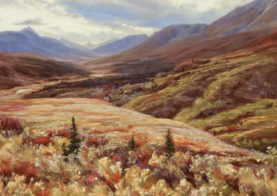 From Here To by Donna Stevens, pastel accepted into the Spirit of Pastel 2022 show