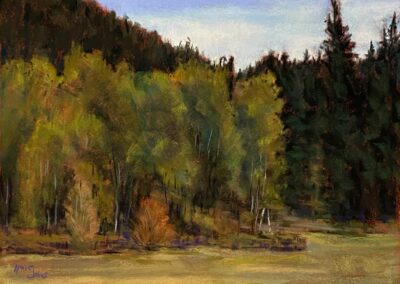 The Grove, pastel by Annie Jones