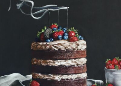 Wish, pastel painting by Bithia Bjurman