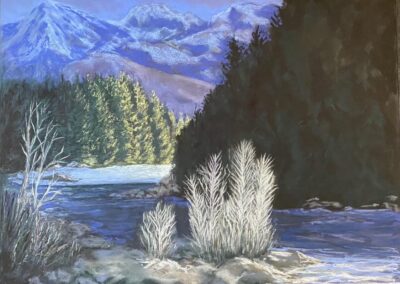 pastel painting by Ginny Lieberman