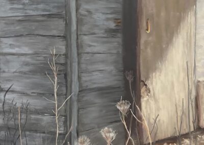 Taking a Peek, pastel painting by Judy Richardson