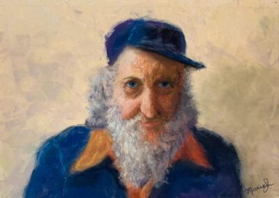 Ollie, pastel painting by Marie Jamieson