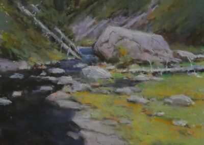 A Touch of Paradise, pastel painting by Ned Mueller, Master Pastelist