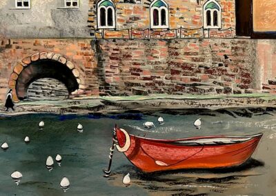 Italian Evening, pastel by Stephanie Wiarda, regular member