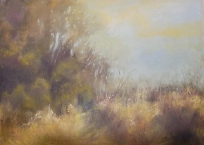 In The Weeds, pastel painting by Pamela Brocato