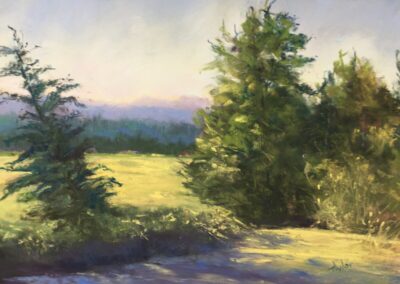Early Light, 8 x 10 soft pastel painting by Genie Aylor