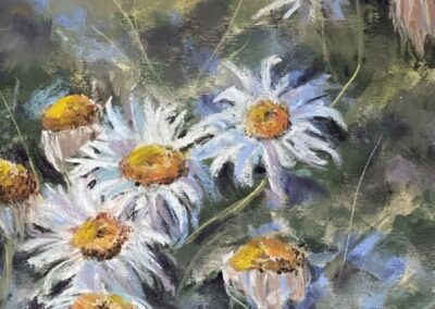 Time Fading Fast, 12 x 9 soft pastel painting by Annie Jones