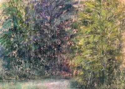 Calm Waters, 12 x 9 soft pastel painting by Cathy Kohler