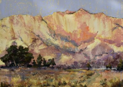 The Road Back, 12 x 16 soft pastel painting by Jan Y Miller