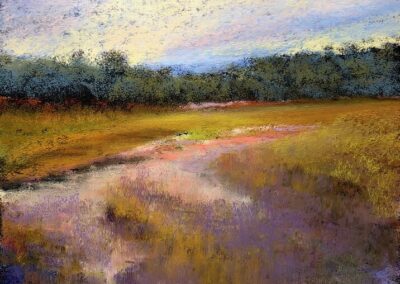 Of The Hour, 14 x 11 soft pastel painting by Janet Rothermel