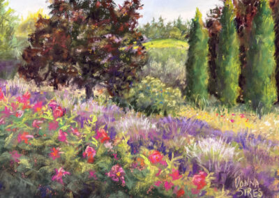 Sweet Fragrance, 11 x 14 soft pastel painting by Donna Sires