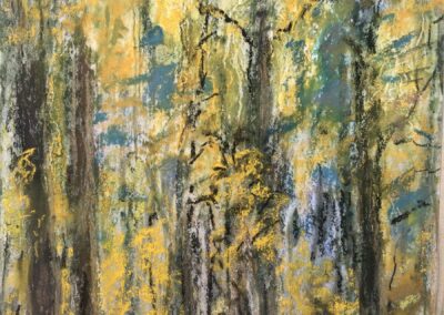 Autumn Splendor, 12 x 9 soft pastel painting by SJ Swinyard