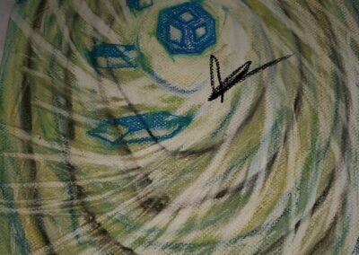 Maria A Andrade The Portal Pastel 16 x 12 $450