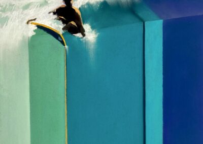 Ellen Gust Dropping In Soft Pastel 12 x 12 NFS