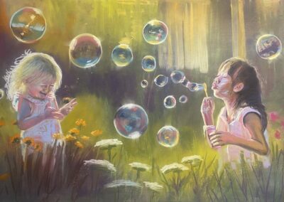 Shawn Dell Joyce Magic Moment Soft Pastel 24 x 36 $2,200