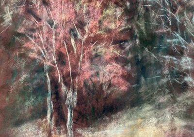 Cathleen Kohler Spring Thaw Soft Pastel 8 x 8 NFS