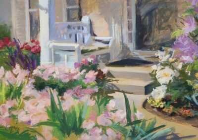 Denise Matuk-Kroupa Fragrant Entry Soft Pastel 9 x 25 $850