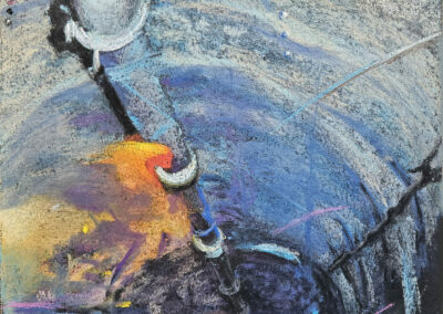 Billy Moro-Wey Reflection Soft Pastel 14 x 11 $1,700