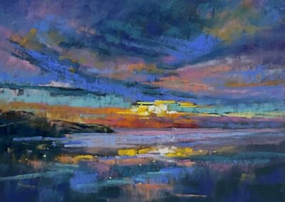 Connie Y Noah Dramatic Emotions Pastel 9 x 12 $600