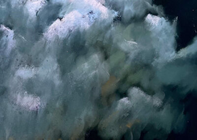 Fabang Pei Dreaming back to the golden desert Soft Pastel 24 x 23 NFS