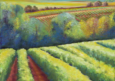 Janet Rothermel Enough For Now Soft Pastel 22 x 22 $1,475