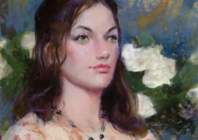 William Schneider That Far Away Look Soft Pastel 20 x 16 $3,250