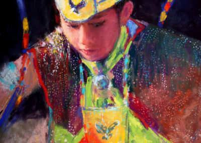 Nori Thorne Young Hoop Dancer II Pastel 14 x 11 $900