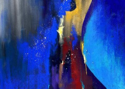 Enid Wood Festive Soft Pastel 15 x 15 $850