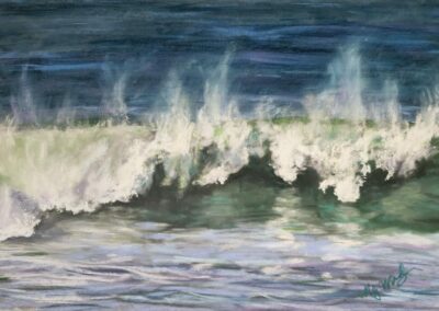 Marianne J Woosley Wind Swept Soft Pastel 13 x 19 NFS