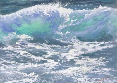 Linda Roemisch, Regular Member Azure Sea Glass 11 x 14