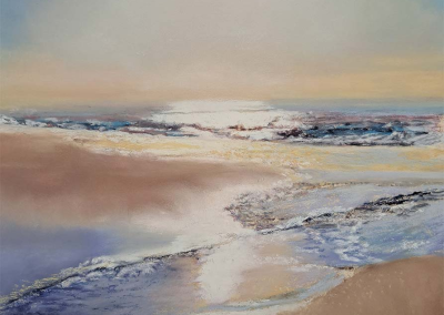 Elizabeth Spona, Regular Member Northwest Winter Sunset 12 x 9