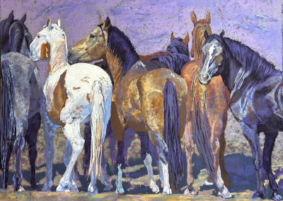 Janet Rawlings, Signature Member Boys Will Be Boys 18 x 24