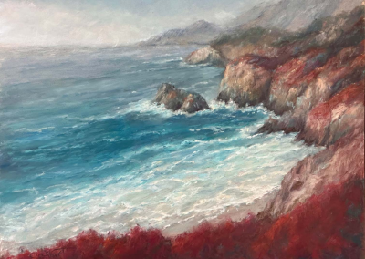 Cheryl Lockhart, Signature Member On the Way to Monterey 16 x 20