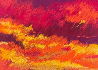 Fire Storm, by Peggy Anne Braeutigam