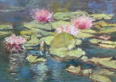 Pads + Lilies, by Anne Gee