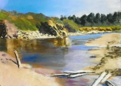 Coastal River, by Cora Leah Larson